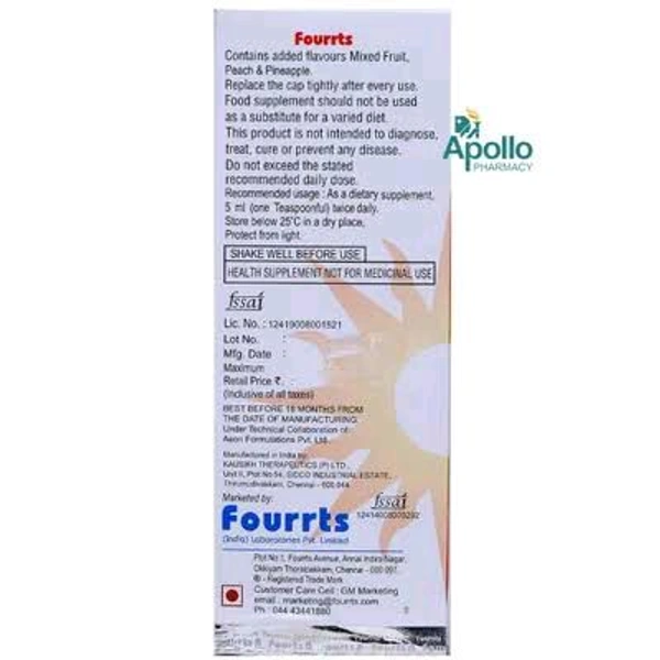 FOURTS B SYP - 200 Ml