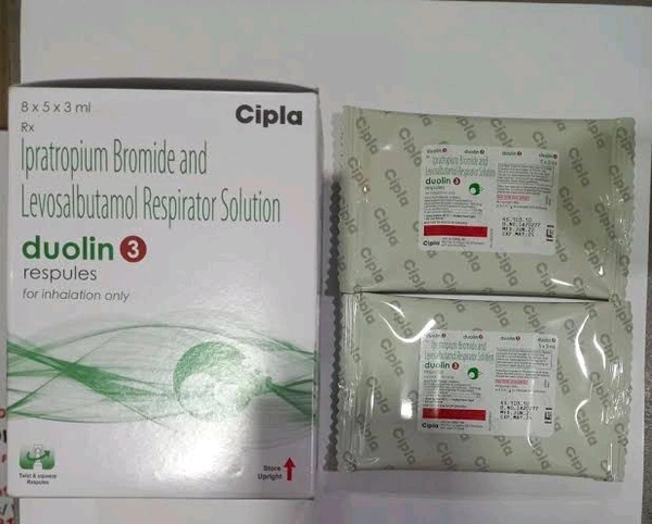 DUOLIN 3 RESPULE - 5 × 3 Ml