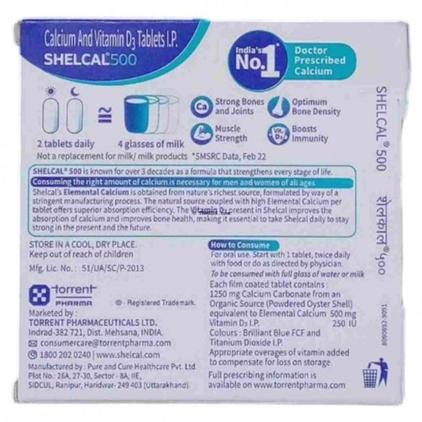 SHELCAL 500 TABLET  - 10 Tab