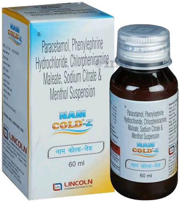 NAM COLD Z SYP - 60 Ml