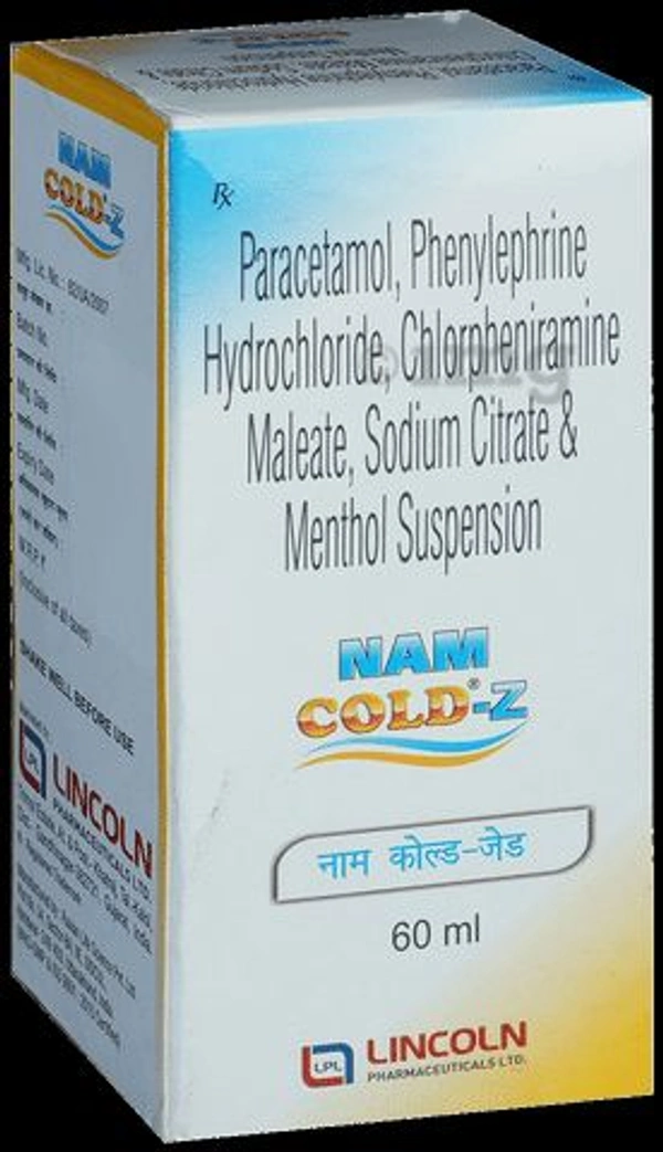 NAM COLD Z SYP - 60 Ml