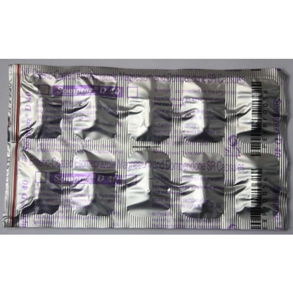 SOMPRAZ D 40 CAPSULE  - 15 Cap