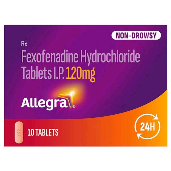 ALLEGRA 120 TABLET  - 10 Tab