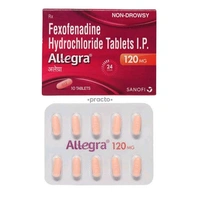 ALLEGRA 120 TABLET  - 10 Tab