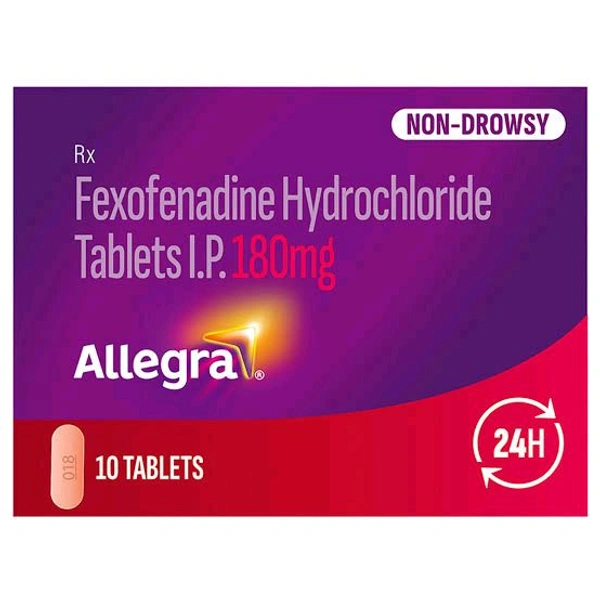 ALLEGRA 180 TABLET  - 10 Tab