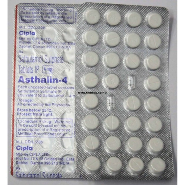 ASTHALIN 4MG TABLET  - 30 Tab