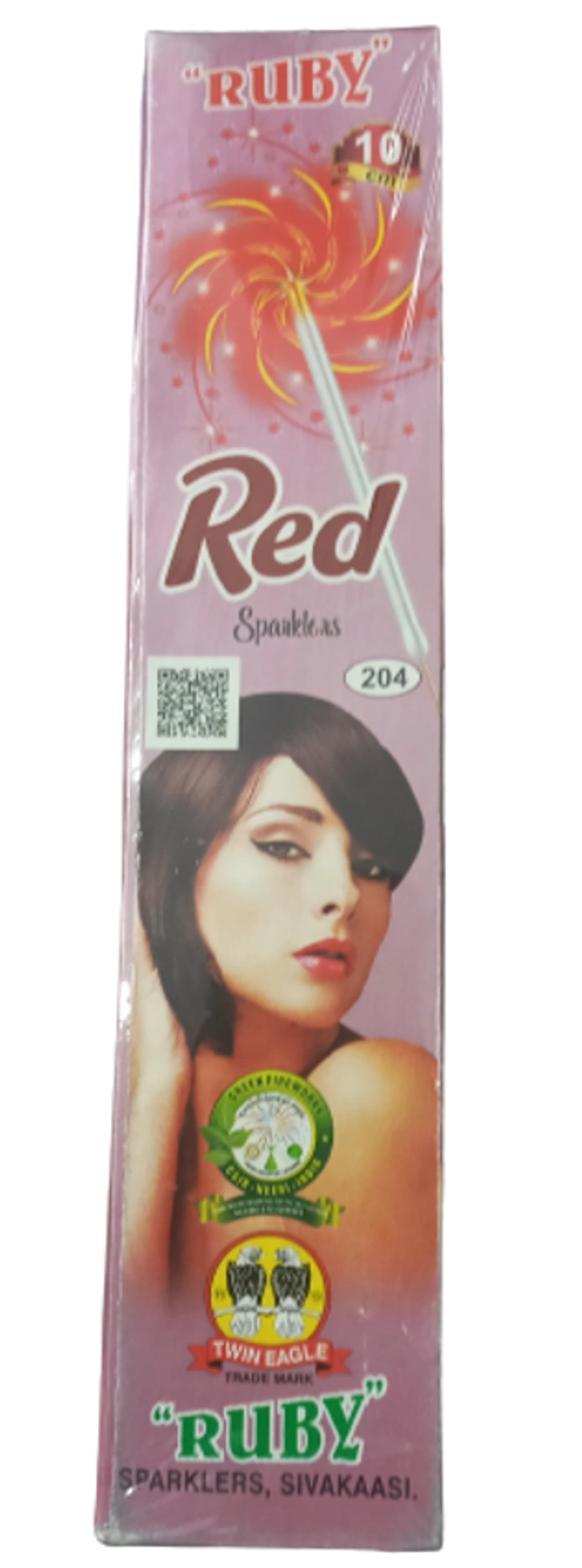 10 Cm Red Sparklers (10Pcs)