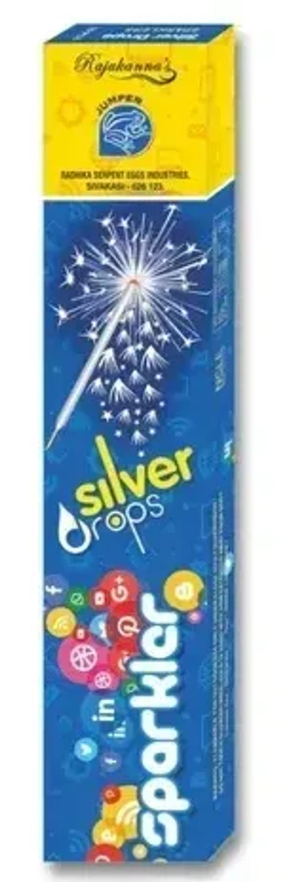30 Cm Silver Sparklers (5Pcs)