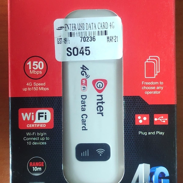 ENTER USB DATA CARD (4G) Multi SIM