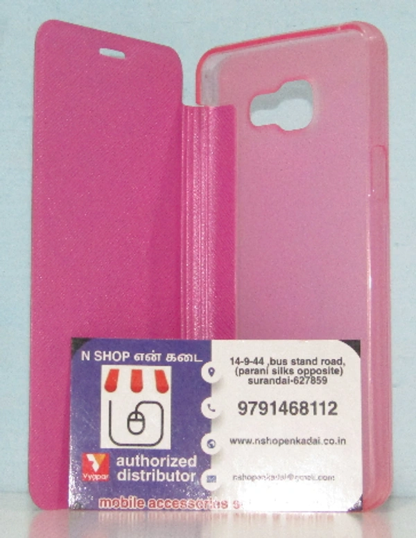 SAMSUNG A5 FLIPCOVER - PINK