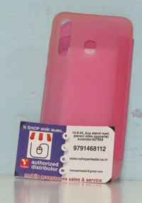 SAMSUNG A20 FLIPCOVER - PINK