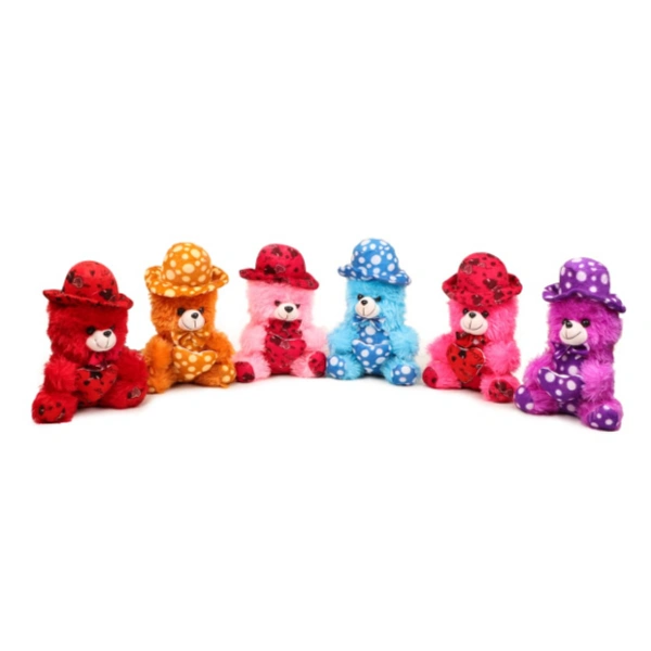 TEDDY SOFT TOY (28 CM) - MULTI COLOUR