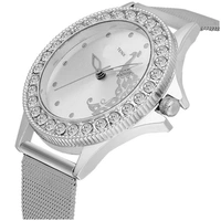 GLO - ROUND ANALOG WATCH (WOMEN) - SILVER