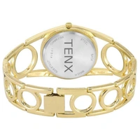 TENX ROUND ANALOG WATCH (WOMEN) - GOLD