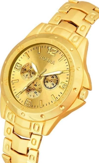 ROSRA  ANALOG WATCH (MEN) - GOLD