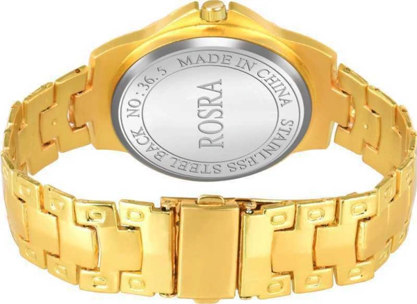 ROSRA  ANALOG WATCH (MEN) - GOLD
