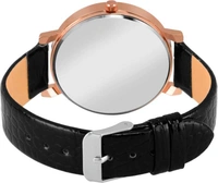 MxRe - ROUND ANALOG WATCH (WOMEN) - BLACK
