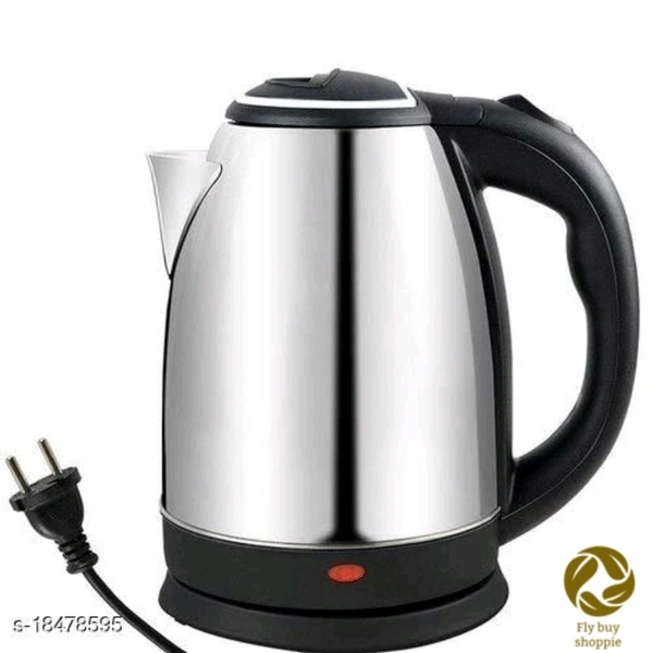 Hot Water Maker - silver and black