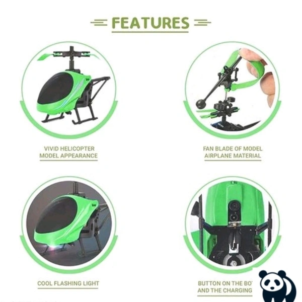 Kids Helicopter  - Red and green, free size