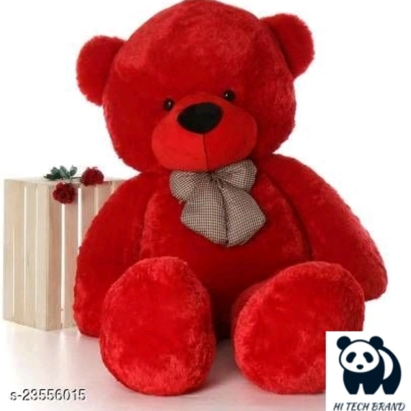 Teddy Bear - Red, 4.5 Feet