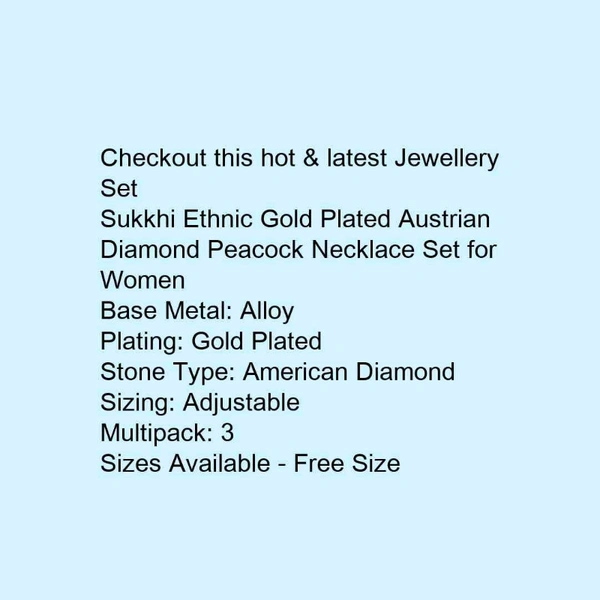 Attractive Gold Plated Jewel Set