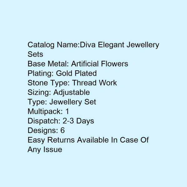 Thread Work Jewel Set  - Free shipping