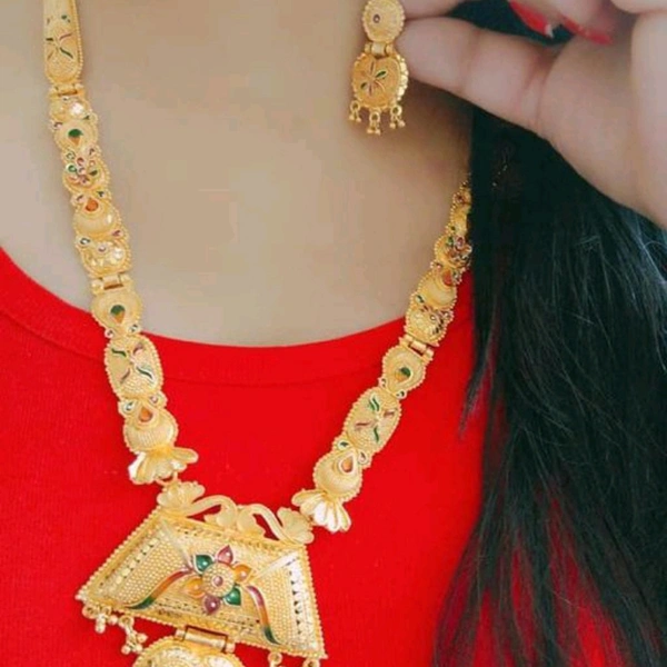 Fancy Long Necklace For Woman
