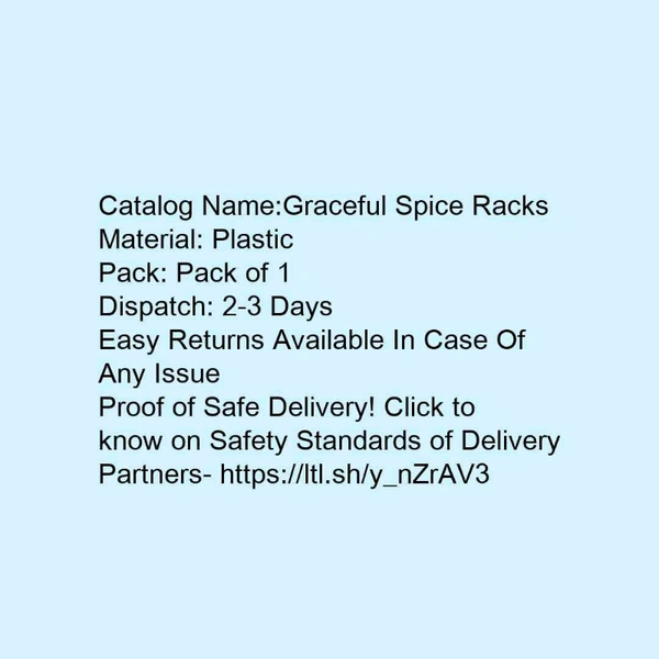 Graceful Spice Racks