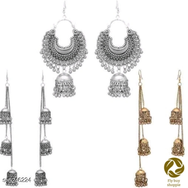 Elite Oxidized Beautiful Earrings
