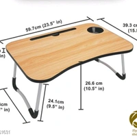 Multi-Purpose Desk with adjustable legs (with non-slip grip) . Easy to use Laptop Desk/Study Table/Work desk