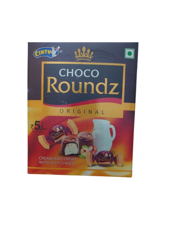 Cintu  Choco Roundz cream and crispy with rice choco \ chocolate 