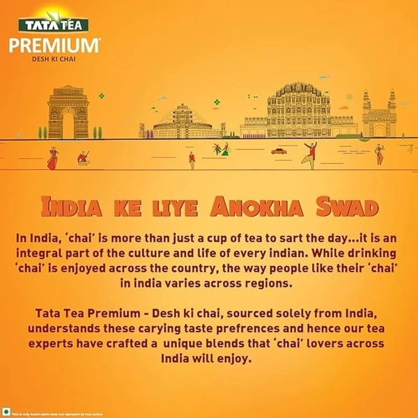Tata Tea Premium 1.5kg, Desh Ki Chai, Unique Blend Crafted For Chai Lovers Across India, Black Tea, Loose Leaves - 1.5kg