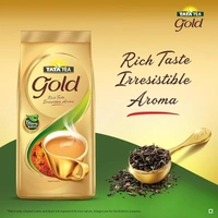 TATA Tea Gold 500 gram, Premium Assam teas with Gently Rolled Aromatic Long Leaves, Rich & Aromatic Chai, Black Tea - 500gm
