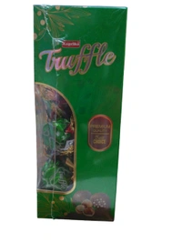 Kaprika Truffle Milky Compound Chocolate With Hazelnut Cream And Crisped Rice.