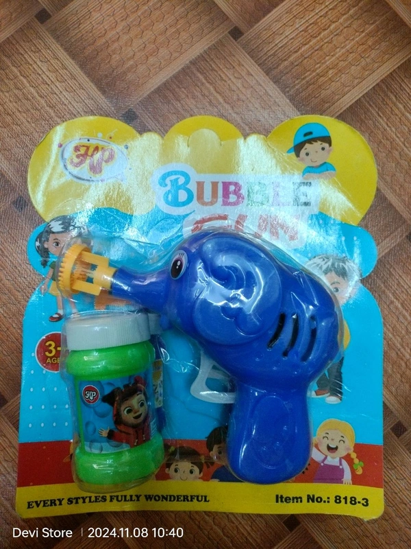 Heera Plastic  Bubble Gun Item No.818-3