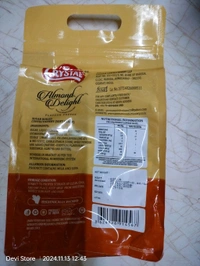 Crystal  Almond Delight \ Almond Delight Flavour Toffee  - 50pc