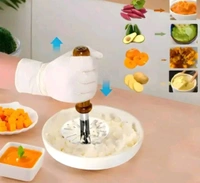  Pav Bhaji Masher With Rust-Resistant Woo