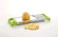 2 in 1 Vegetable Slicer || Manual Chips Chipper || Handy Potato Chipper