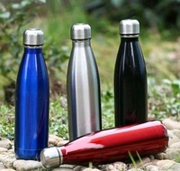 TRIBBO Stainless Steel Double Walled Vacuum Flask/Water Bottle, 24 Hours Hot and Cold, 1000 ml - Yellow