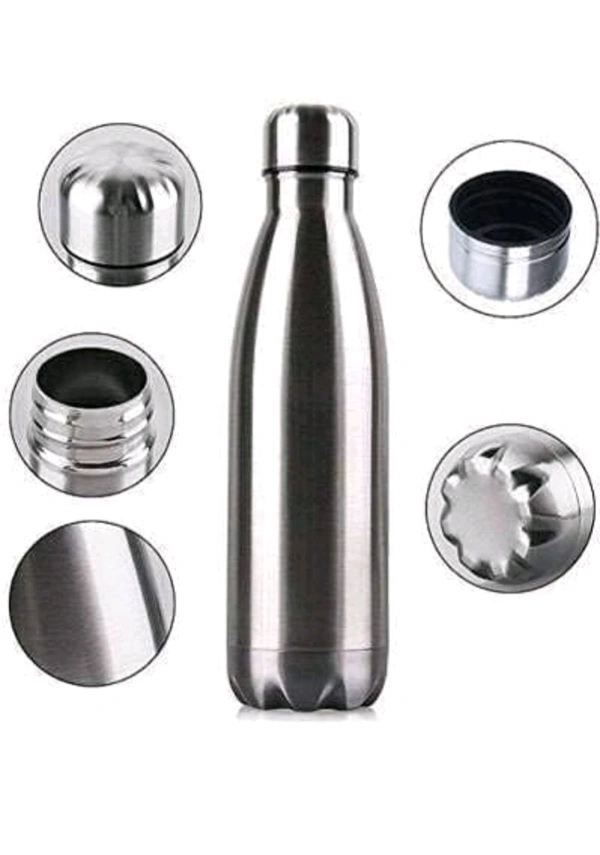 TRIBBO Stainless Steel Double Walled Vacuum Flask/Water Bottle, 24 Hours Hot and Cold, 1000 ml - Yellow