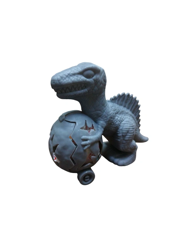 Dinosaur Gift Toy | Small Size Toy Free Gift Inside. - Gray
