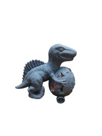 Dinosaur Gift Toy | Small Size Toy Free Gift Inside. - Gray