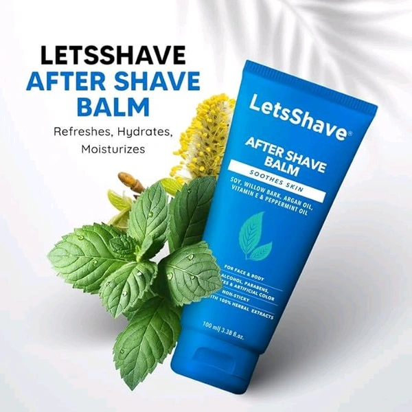 INSTANT RELIEF LetsShave After Shave Balm For Men & Women, After Shave lotion (100ml)