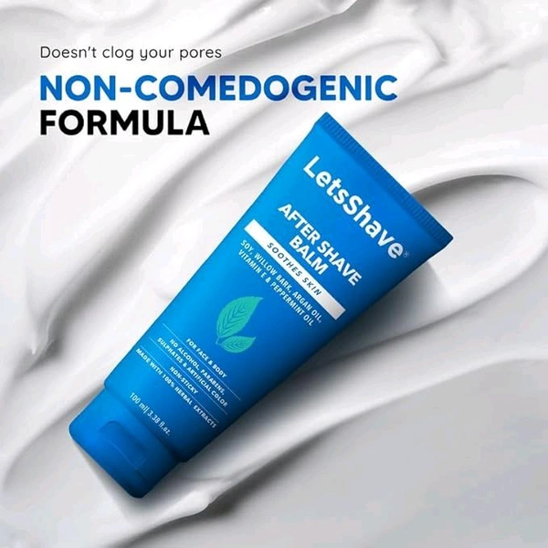 INSTANT RELIEF LetsShave After Shave Balm For Men & Women, After Shave lotion (100ml)