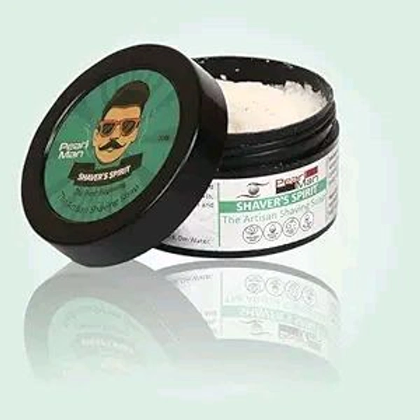 PEARL, Man the artisan shaving soap shaver’s spirit PMSS21, Black