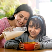 Kwality Corn Flakes With Almond & Honey - Made With Golden CornsShare.