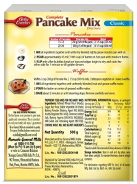 Betty Crocker Complete Classic Pancake Mix Pancake Mix For KidsShare.Net Qty: 500 g
