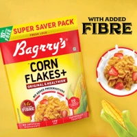 Corn Flakes Bagrrys Corn Flakes Plus Original Healthier - Added FibreShare.Net Qty: 800 g