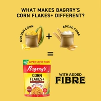 Corn Flakes Bagrrys Corn Flakes Plus Original Healthier - Added FibreShare.Net Qty: 800 g
