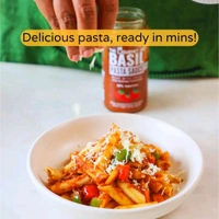 The Gourmet Jar Basil Pasta Sauce Share.svgNet Qty: 390 g